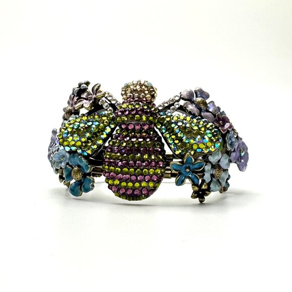 Kirk's Folly "To Bee or Not To Bee" Hinged Cuff Bracelet—AB Wings—Old Stock—NWT - Picture 10 of 16